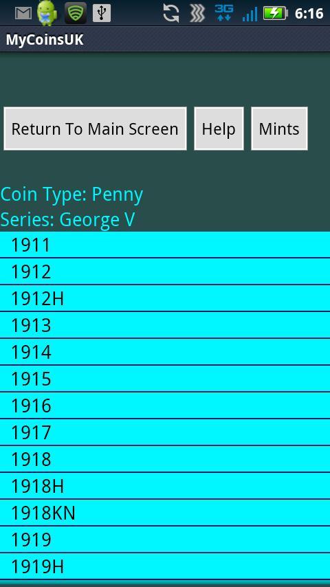 Coin Collecting - My UK Coins截图3