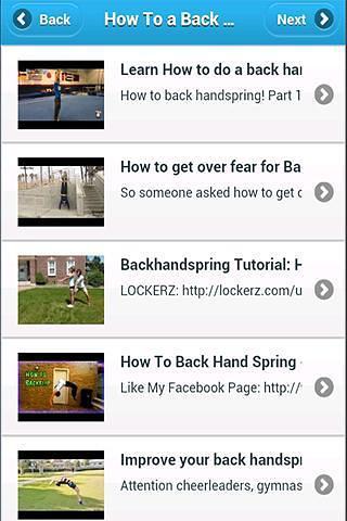 How To a Back Handspring截图1