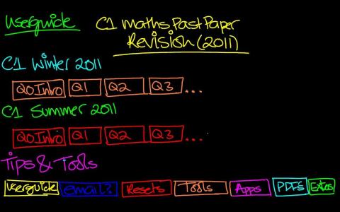 C1 2011 EdExcel Maths Past Papers截图3