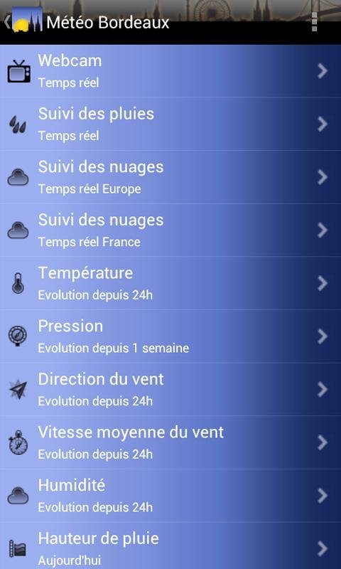 Météo Bordeaux截图4