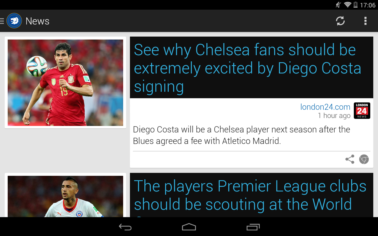 Chelsea Mobile截图3