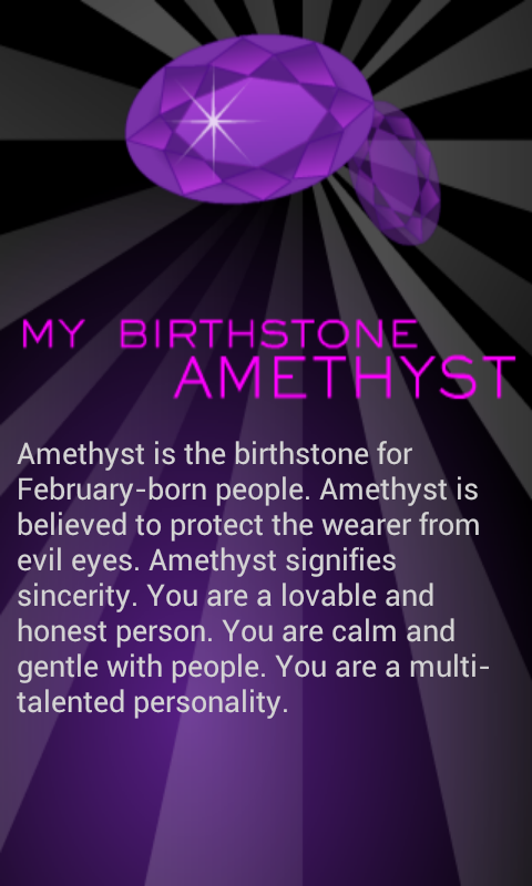 Your Birthstone & its meaning截图2