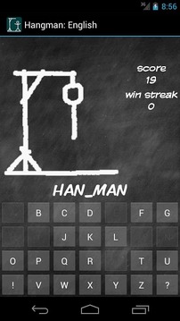 Hangman截图