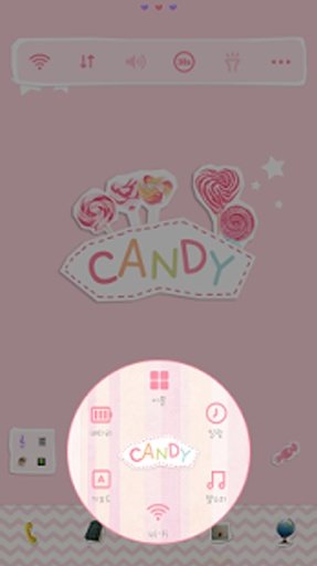 Candy dodol launcher theme截图3