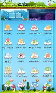 GO SMS PRO SkyWay ThemeEX截图5