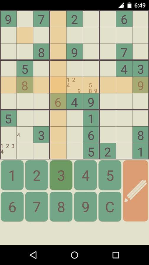 1001 Sudoku Free截图2