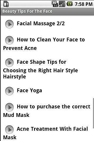 Beauty Tips For The Face截图1