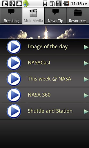NASA RSS截图1