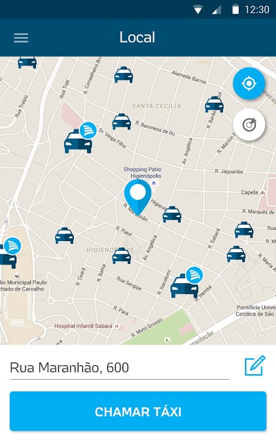 Taxijá, o app para chamar taxi截图8