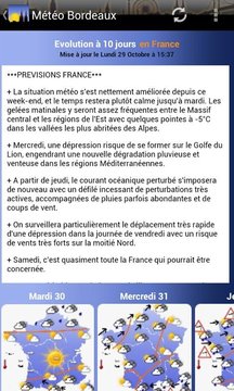 Météo Bordeaux截图