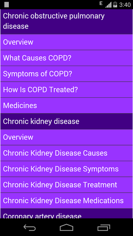 Chronic Disease截图3