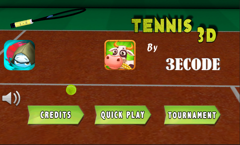 Play Super Tennis 3D截图1