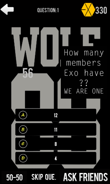 EXO Fans Games Quizzes截图5