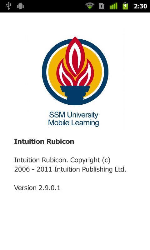 SSM University Mobile Learning截图1