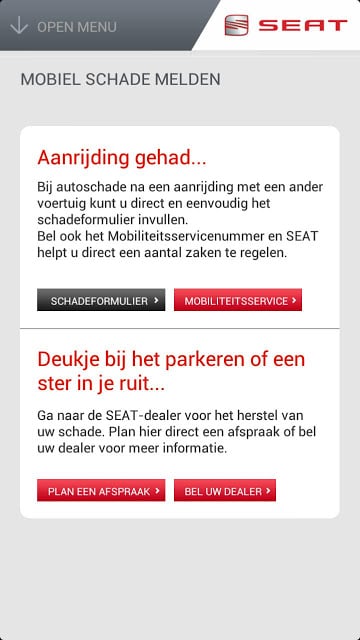 SEAT Service app截图5