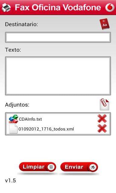 Fax Oficina Vodafone截图1