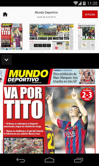 MUNDO DEPORTIVO ED. IMPRESA截图6