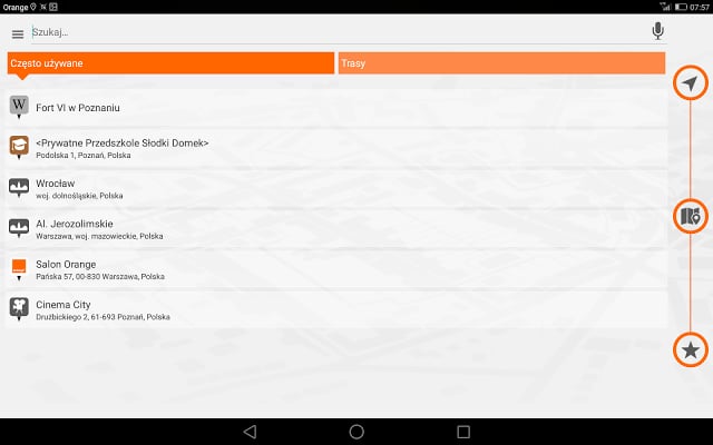 Nawigacja Orange截图11