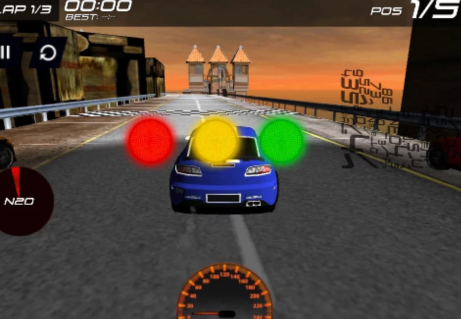 Real Racing Fever Car 3D截图4