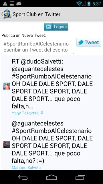 Celestenario Sport Club Mobile截图6