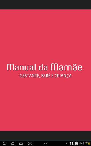 Manual da Mam&atilde;e截图1