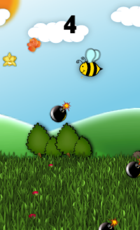 Flappy Bee - Buzz Buzz Bee截图9