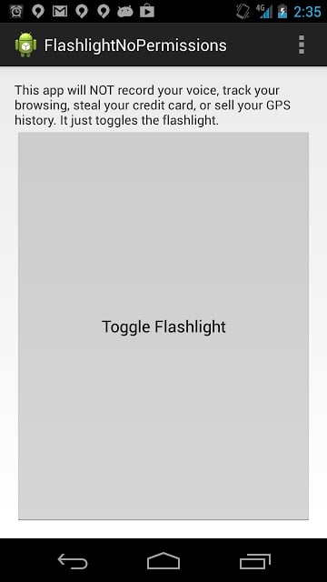 Flashlight No Permissions截图1
