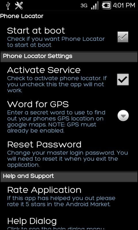 Phone Locator Lite截图2