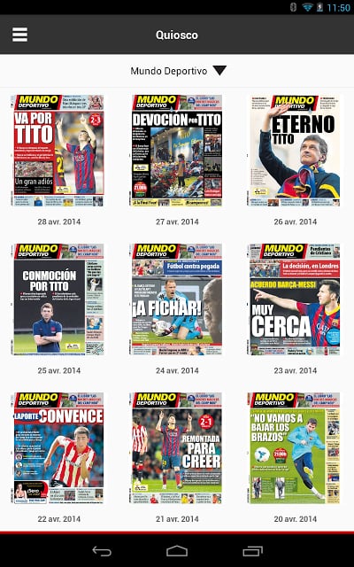 MUNDO DEPORTIVO ED. IMPRESA截图2