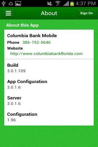 Columbia Bank Mobile截图1