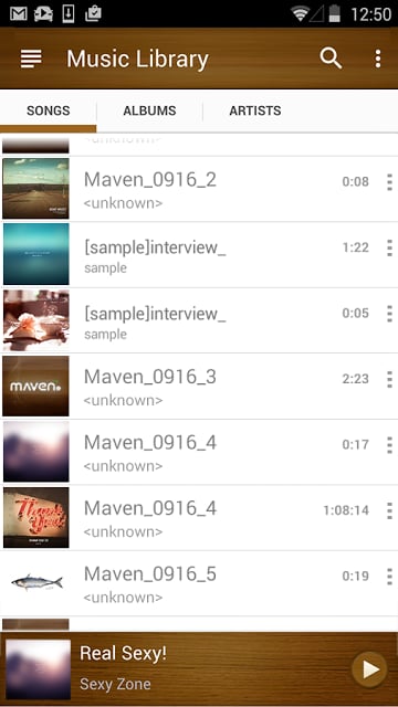 MAVEN Player WOOD skin截图1