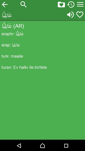 Arabic Turkish Dictionary Free截图10