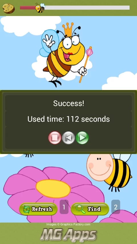 Busy Bees Match截图5