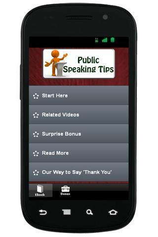 Public Speaking Tips截图1