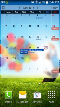 Calendar Widgets截图