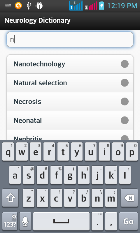 Neurology Dictionary截图2