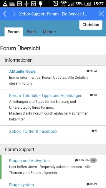 Xobor Forum App截图1