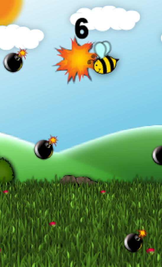 Flappy Bee - Buzz Buzz Bee截图2