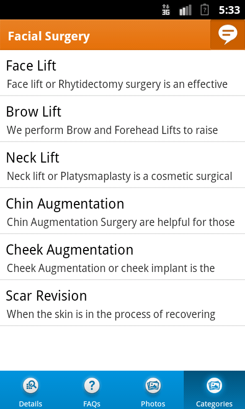 Cutis Cosmetic Surgery Center截图2