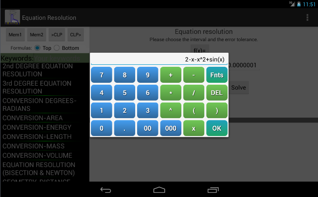 Equations Resolution截图5