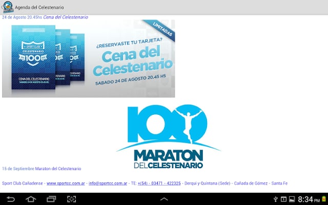 Celestenario Sport Club Mobile截图11