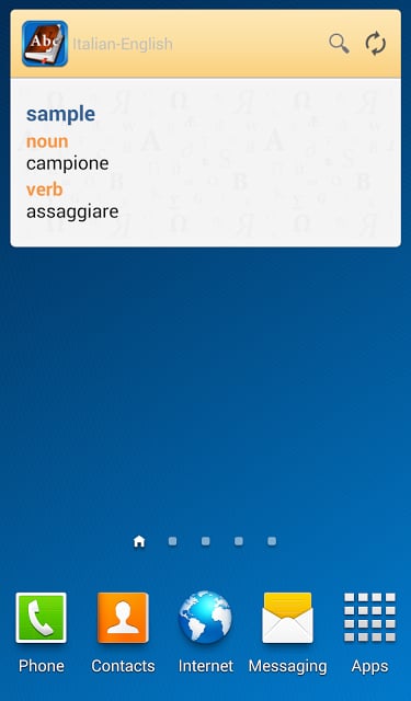 Italian&lt;&gt;English Dictionary截图1