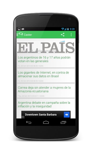 Caster: Lector de Noticias RSS截图2