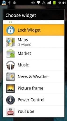 Lock Widget截图2