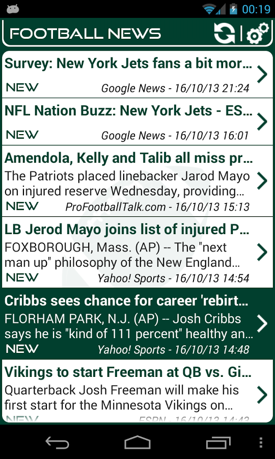 New York J. Football New...截图5