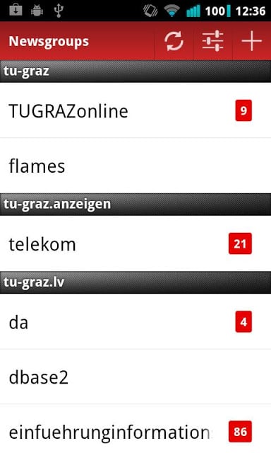 TU Graz Newsreader截图6