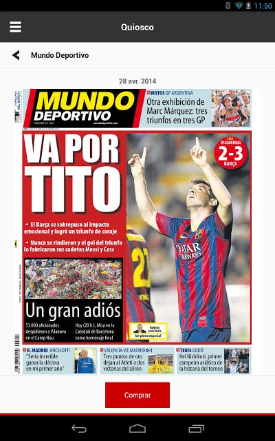 MUNDO DEPORTIVO ED. IMPRESA截图8