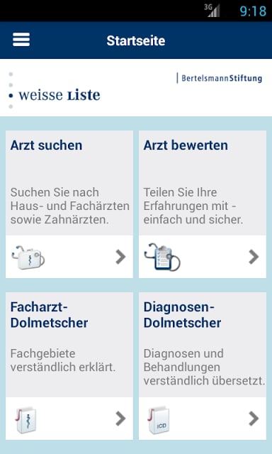 Weisse Liste Arztsuche截图5