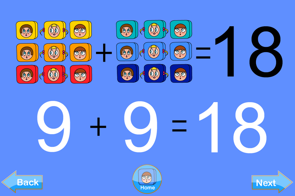 Lalla kids Color Math Number截图3