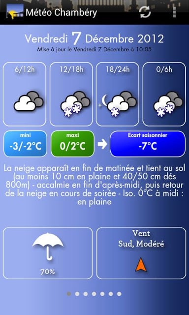 M&eacute;t&eacute;o Chamb&eacute;ry截图2